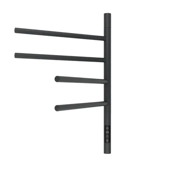 Полотенцесушитель с эл. нагревательным элементом, тип Е2. модель Ti#1 L.43х60.F4 (timer), графит